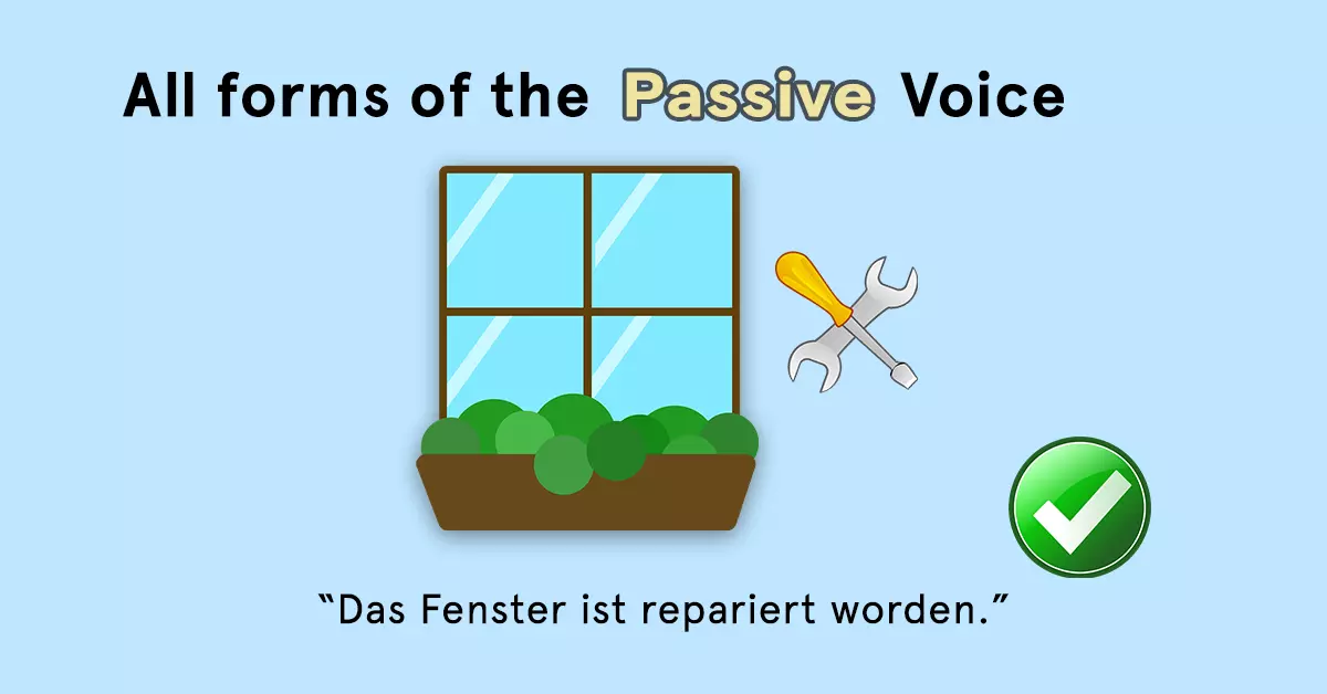 All Gernan Passive Voice Forms