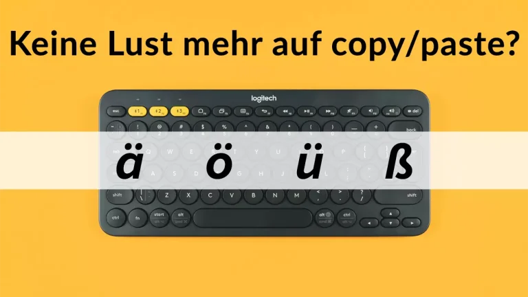 Keine Lust mehr auf copy/paste?