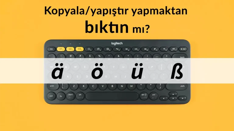 Kopyala/yapıştır yapmaktan bıktın mı?